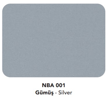 Asaş Naturalbond 1250*3200*4mm 3030 Gümüş Kompozit Panel